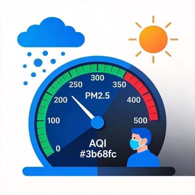 AQI 计算器 - PM2.5 浓度换算空气质量指数插图