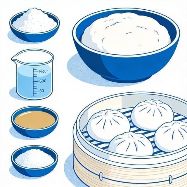 包子面团配比计算 - 在线工具插图