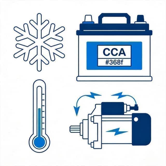 蓄电池 CCA 选型计算 - 在线工具插图