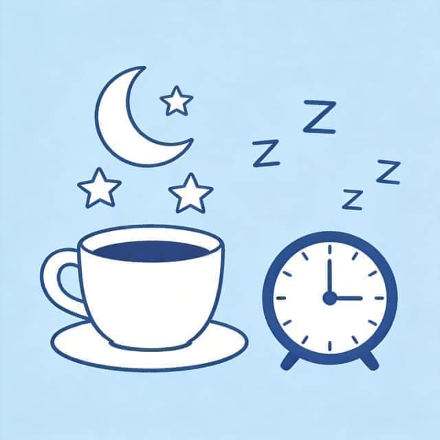 咖啡因睡眠计算器 - 睡前残余量在线计算插图