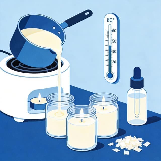 蜡烛蜡量计算器 - 容器蜡与香精用量在线计算插图