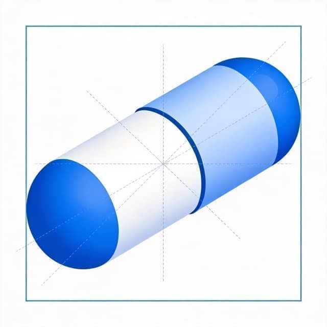 胶囊体计算器 - 在线计算插图