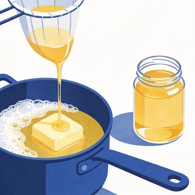 澄清黄油出品率 - 在线计算插图