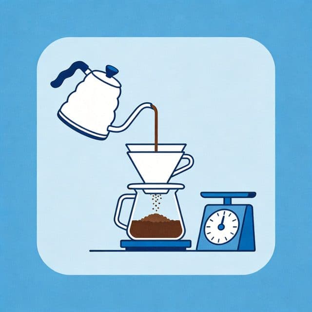 咖啡粉水比计算器 - 手冲法压克数插图