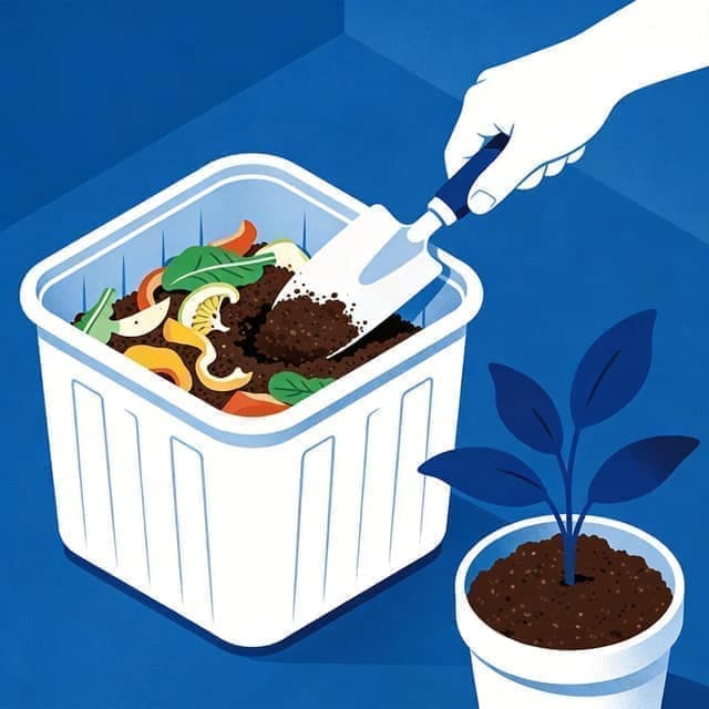 堆肥量计算器 - 厨余堆肥产出在线估算插图