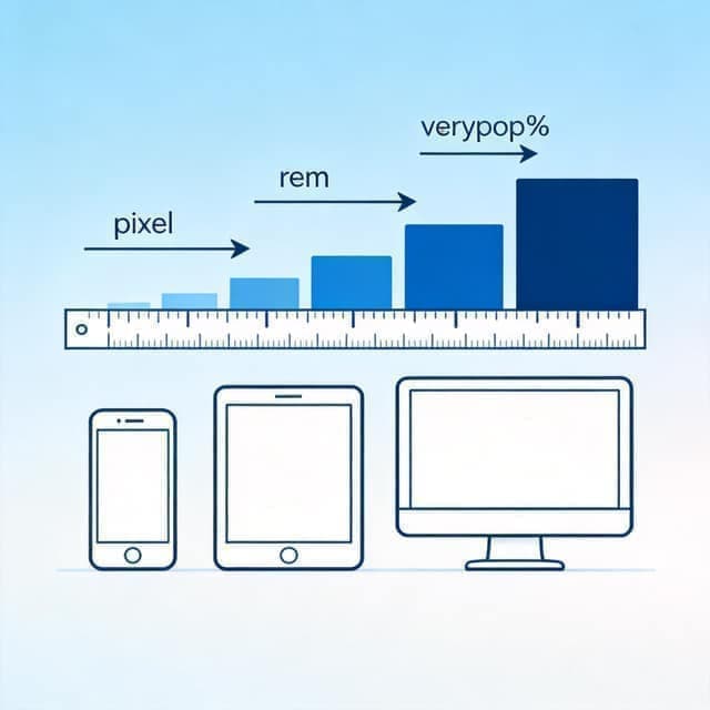 CSS 单位换算 - px/rem/em/pt/vw插图