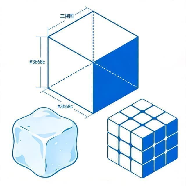 正方体计算器 - 在线计算插图