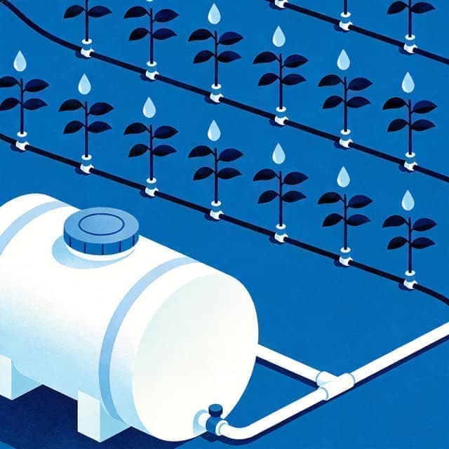 滴灌系统计算器 - 滴头流量与用水量在线算插图
