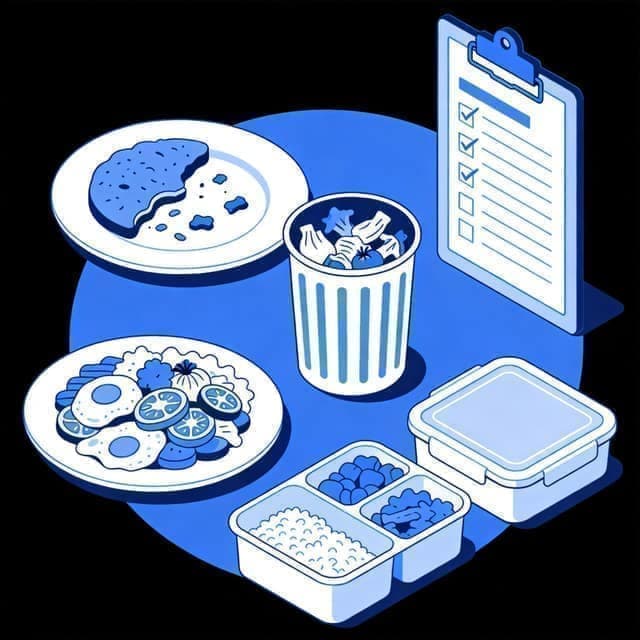 食物浪费计算器 - 家庭浪费量与损失在线估算插图