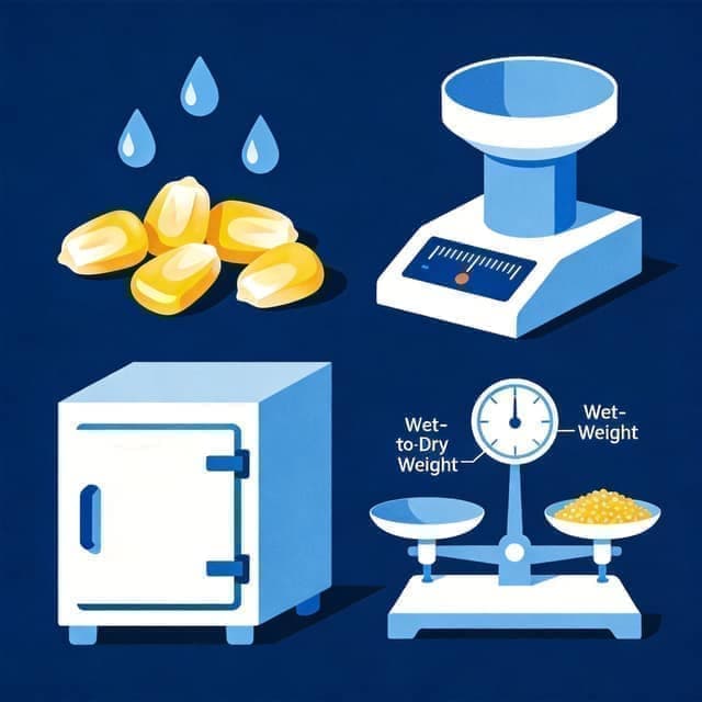 粮食水分折干计算器 - 潮粮折标准粮插图
