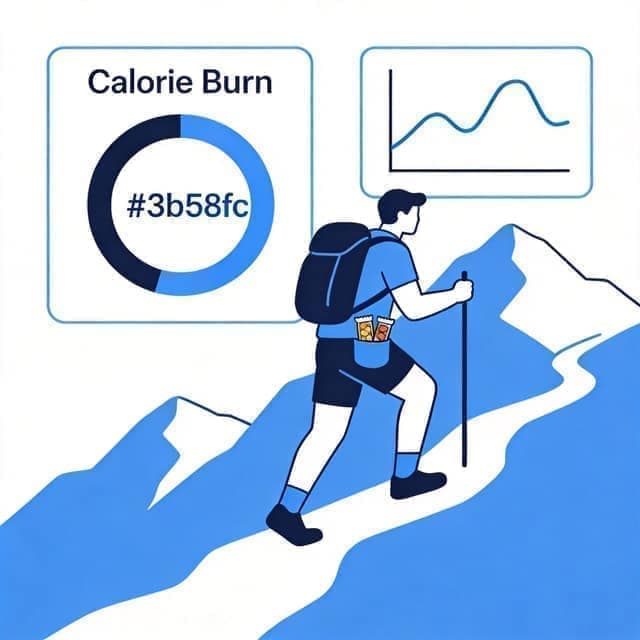 徒步登山热量在线计算器插图