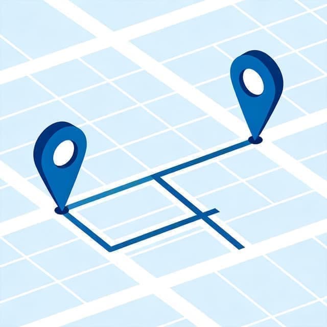 曼哈顿距离计算器 - 城市街区距离在线计算插图