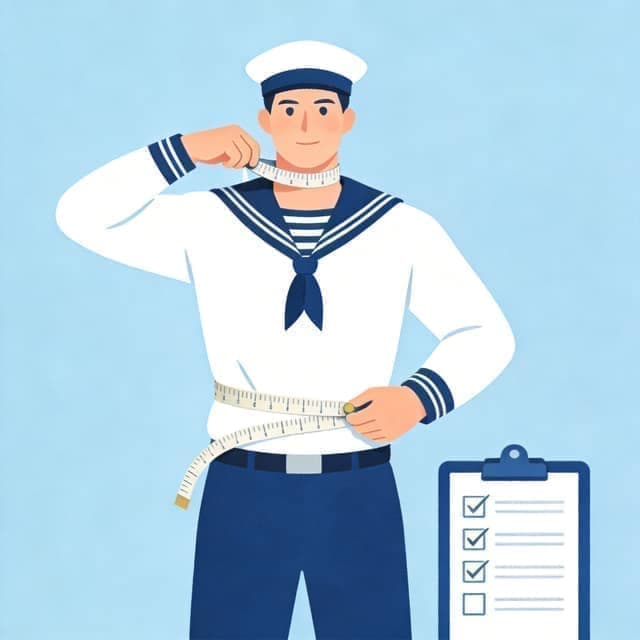 美国海军体脂率计算器插图