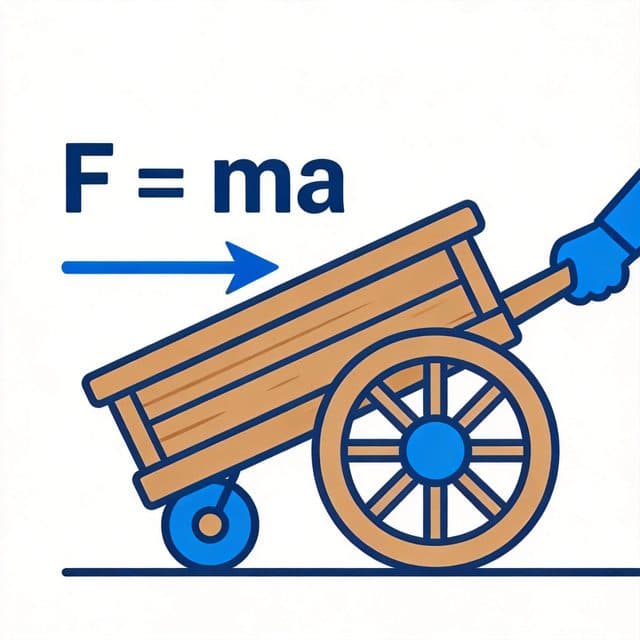 牛顿第二定律计算器 - F=ma力与加速度在线计算插图
