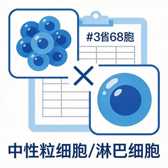 NLR 中性粒淋巴细胞比值计算器插图