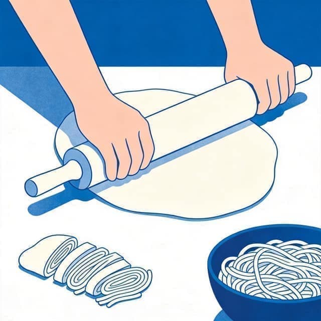 手擀面面团配比 - 在线计算插图