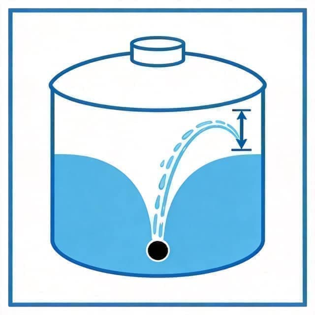 孔口流量计算器 - Q=CdA√(2gh) 小孔出流在线计算插图