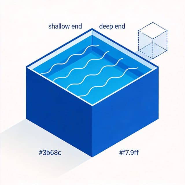 泳池水量计算器 - 容积与加药参考插图
