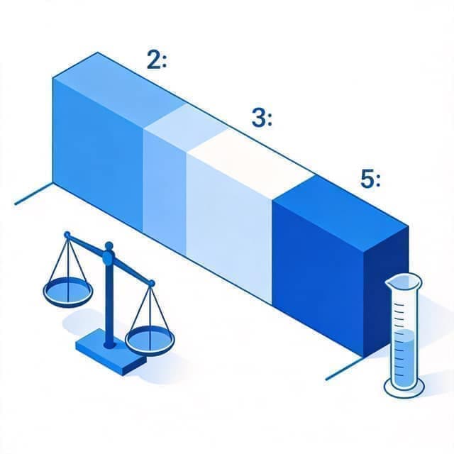 比例计算器 - 化简/按比例分配/稀释配比在线计算插图