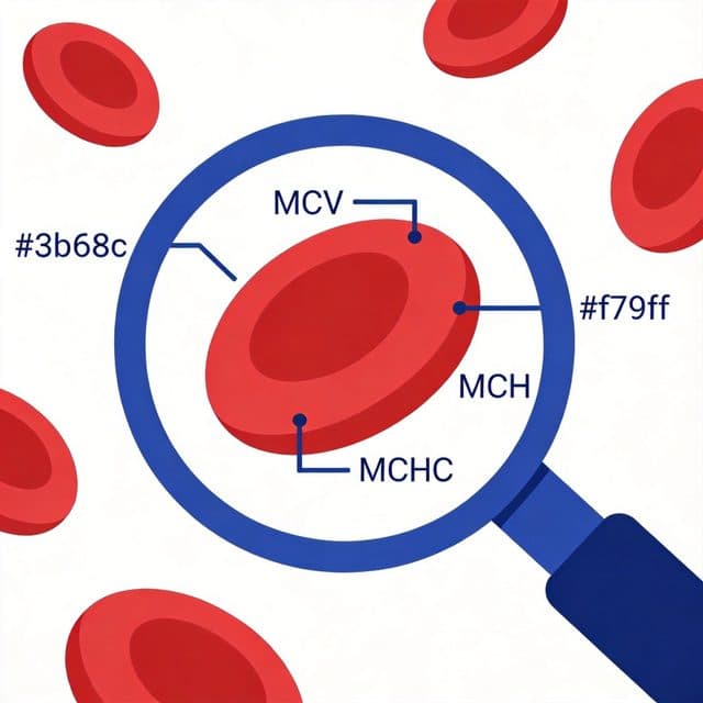 红细胞指数计算器 - MCV MCH MCHC插图
