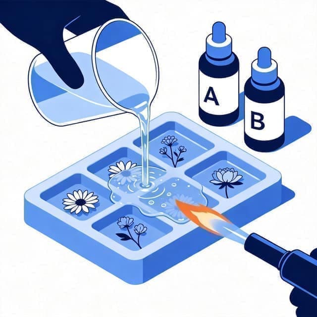 滴胶用量计算器 - AB 胶配比用量在线计算插图