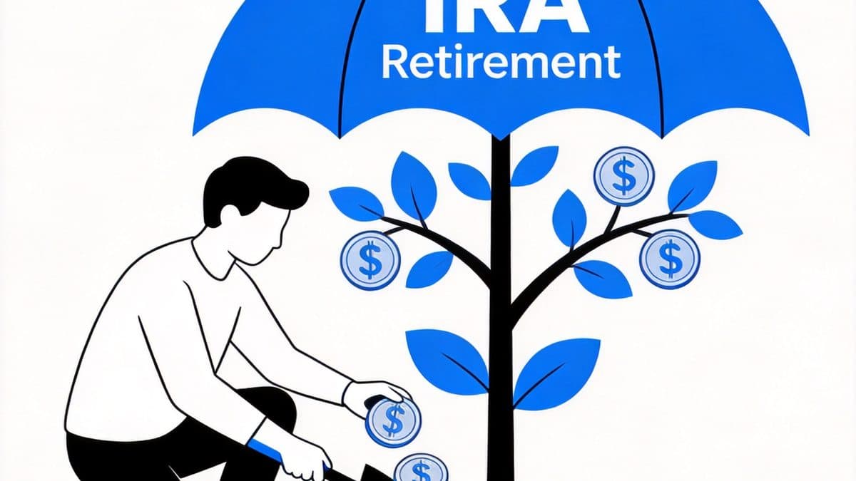 罗斯 IRA 计算器 - 免税终值对比插图