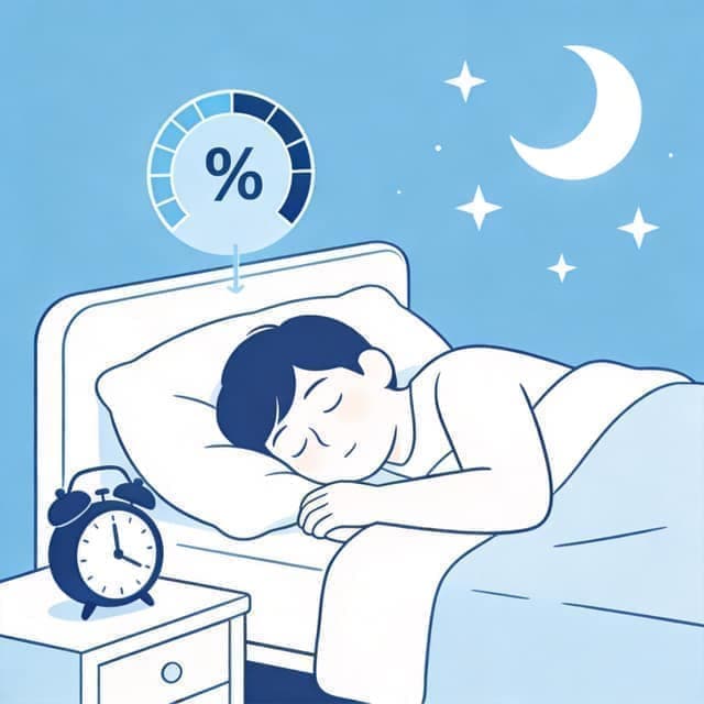 睡眠效率计算器 - 卧床睡眠比在线计算插图