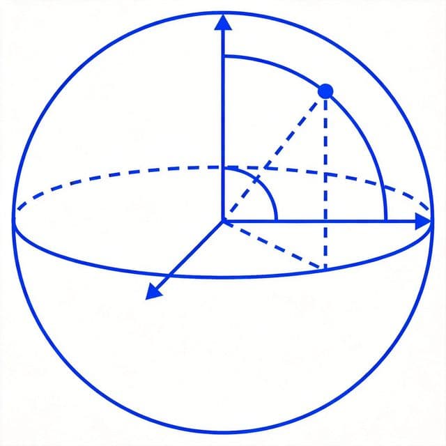 球坐标转换计算器 - 直角坐标互转插图