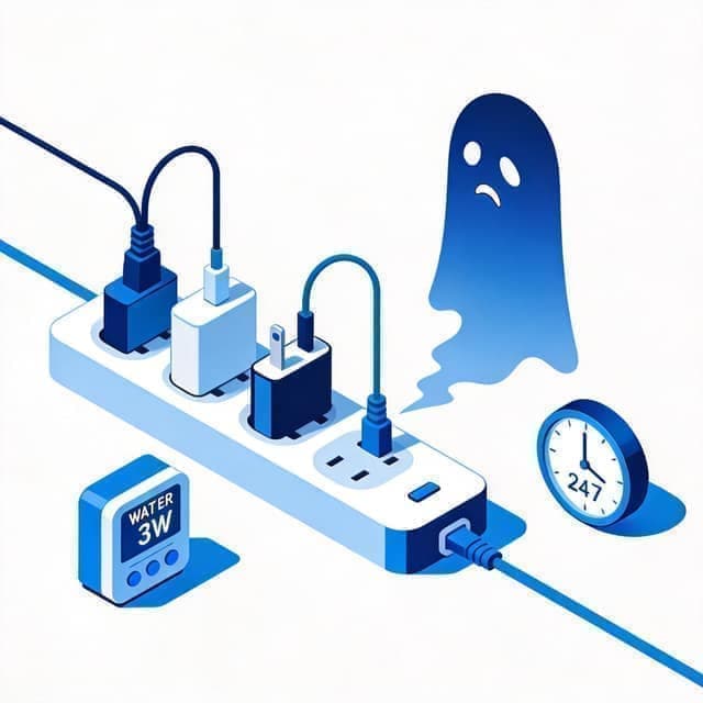 待机能耗计算器 - 电器待机浪费在线计算插图