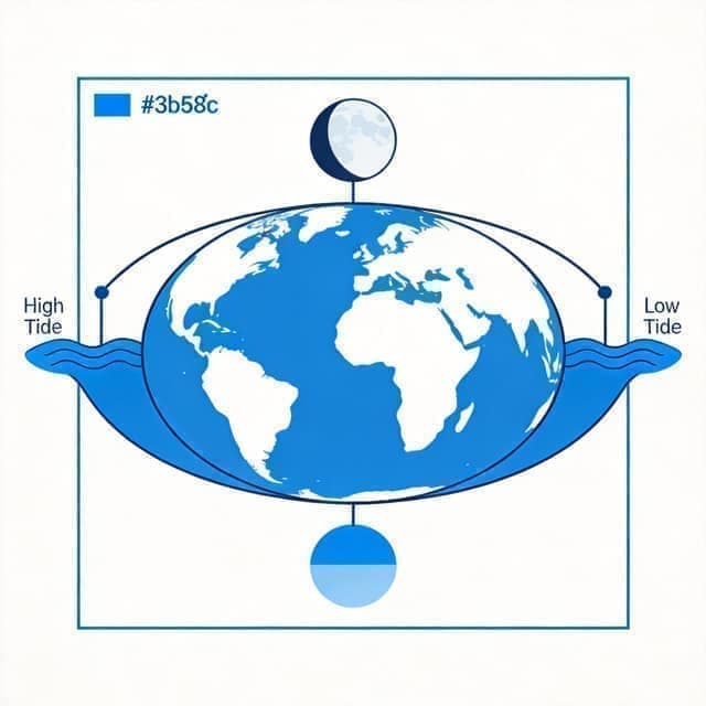 潮汐加速度计算器 - 2GMr/d³ 潮汐力在线计算插图